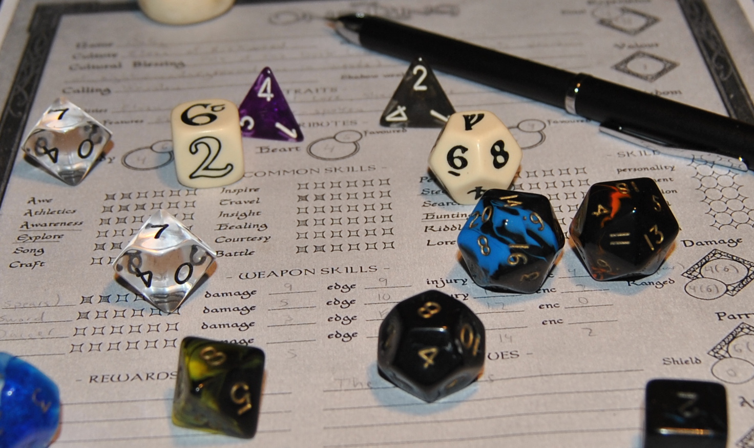3-sided dice